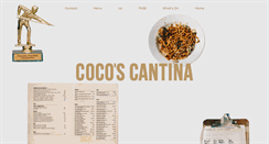 Desktop Screenshot of cocoscantina.co.nz
